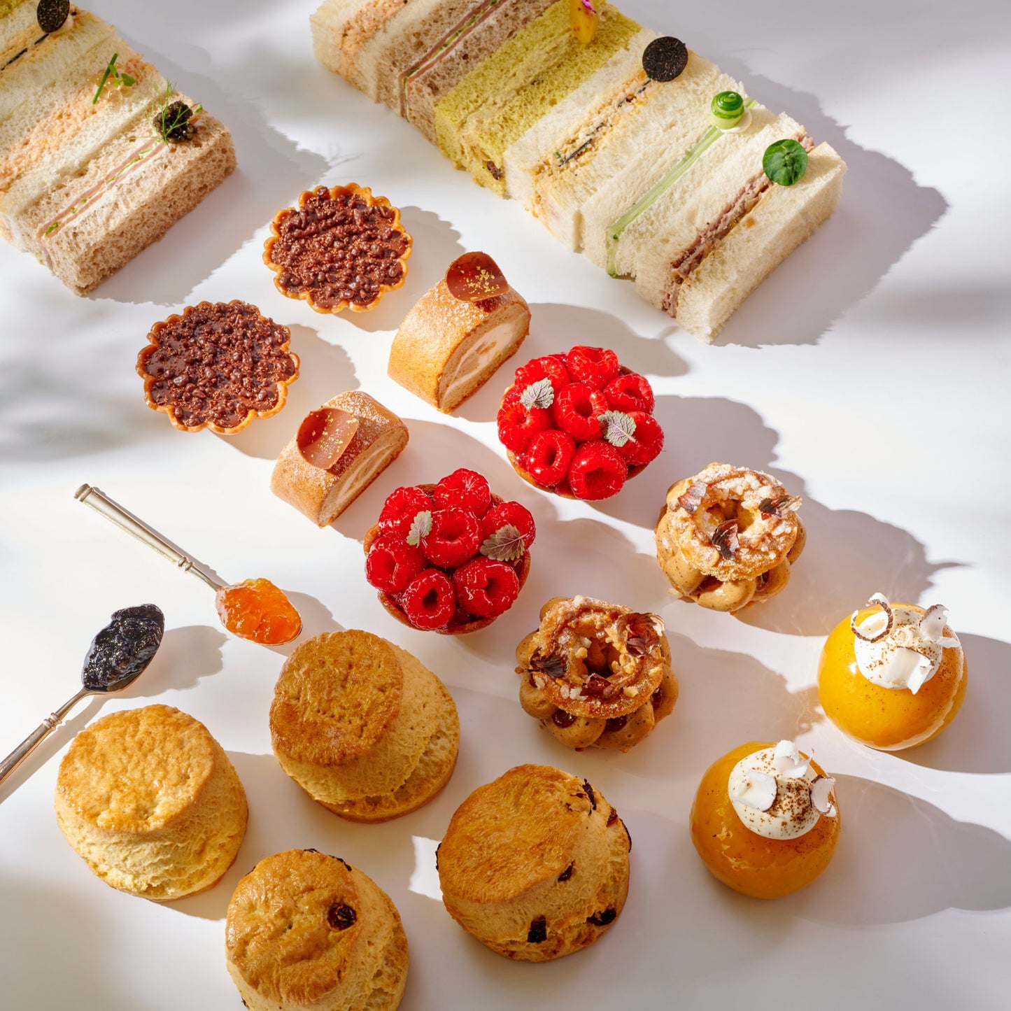 Take-away afternoon tea