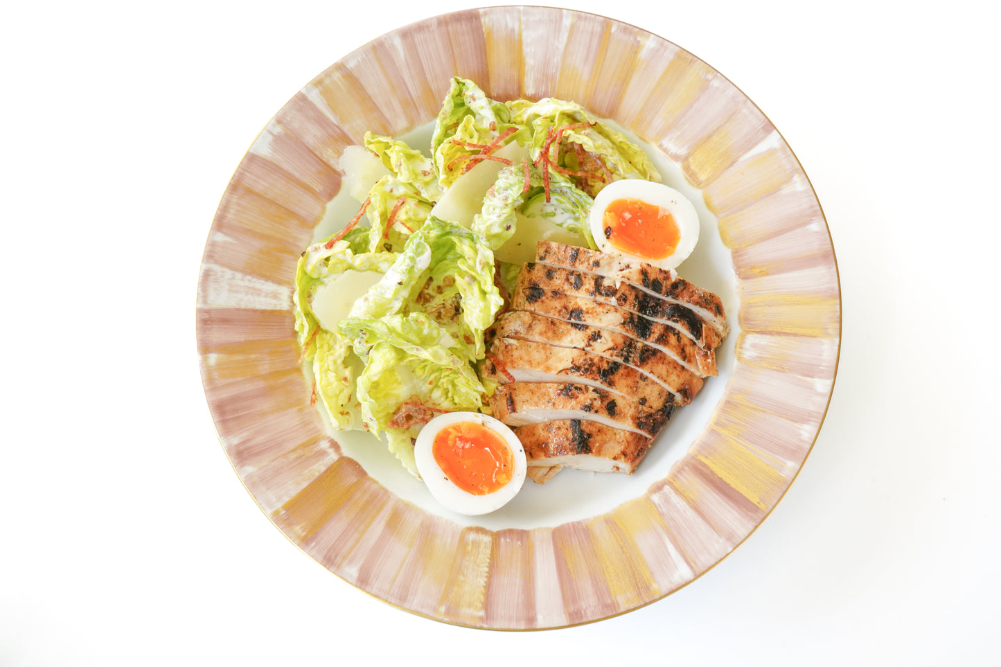 Grilled chicken Caesar salad