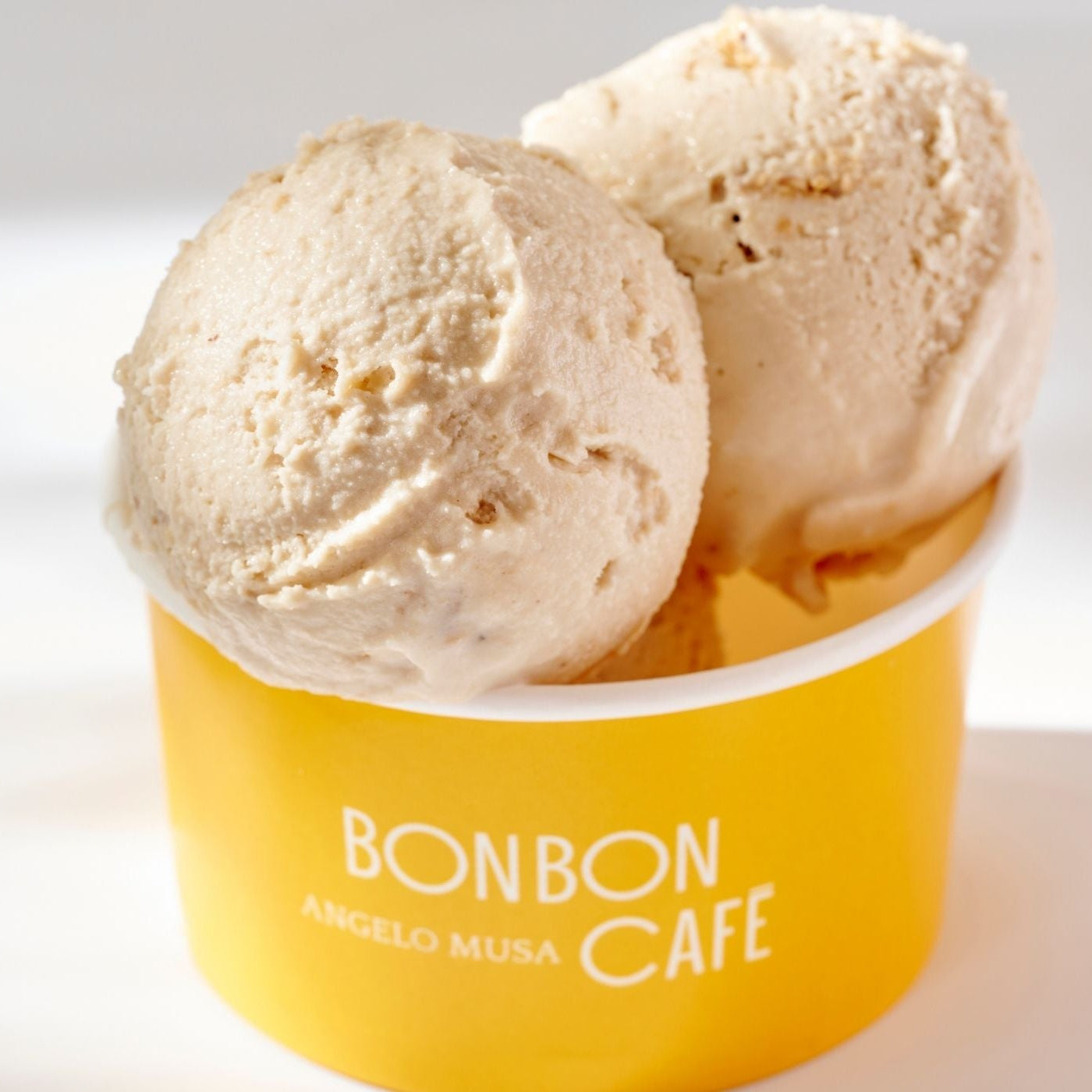 Hazelnut ice cream