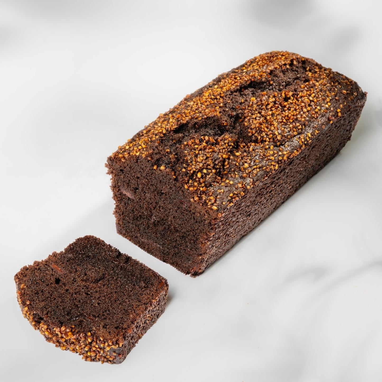Chocolate Pound Cake - Slice