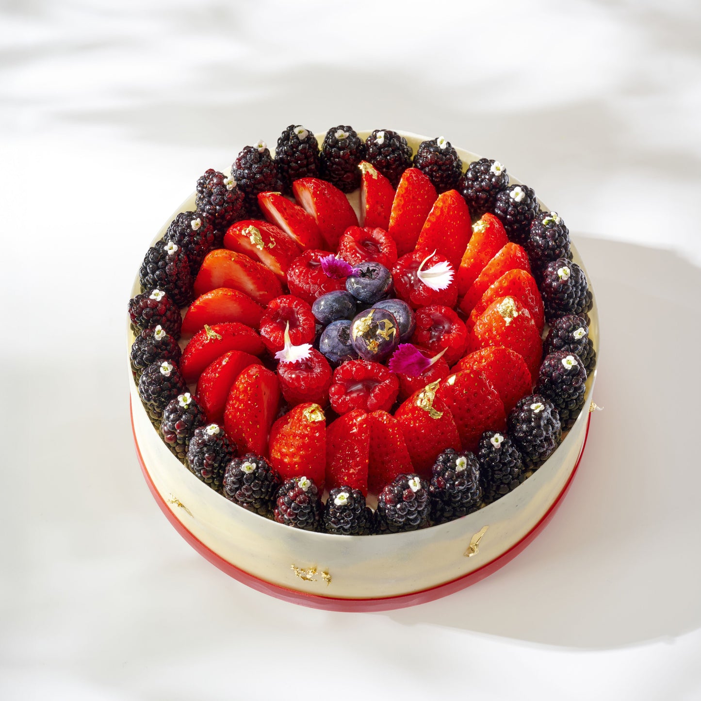 Fresh fruit cake