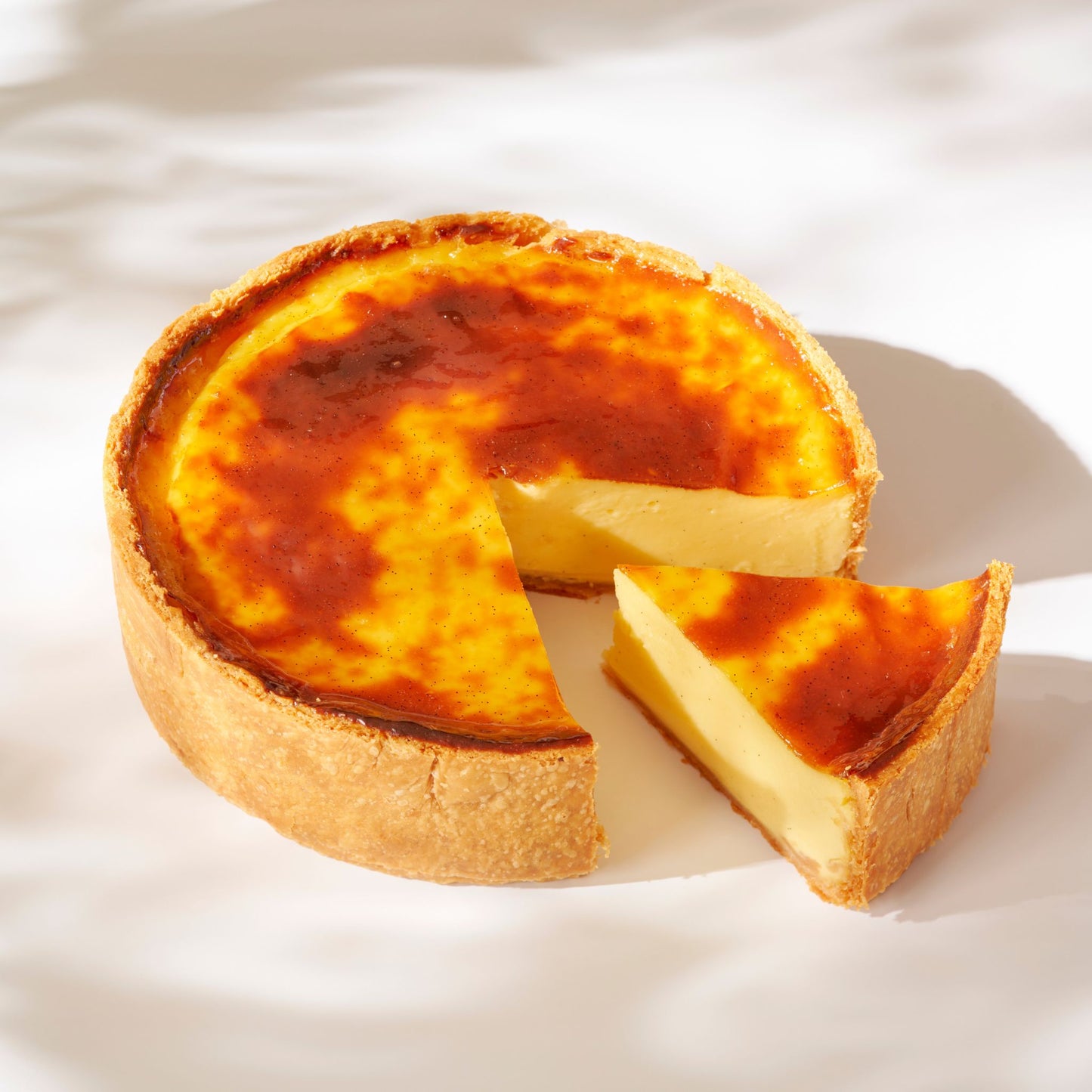 Vanilla bean Parisian flan