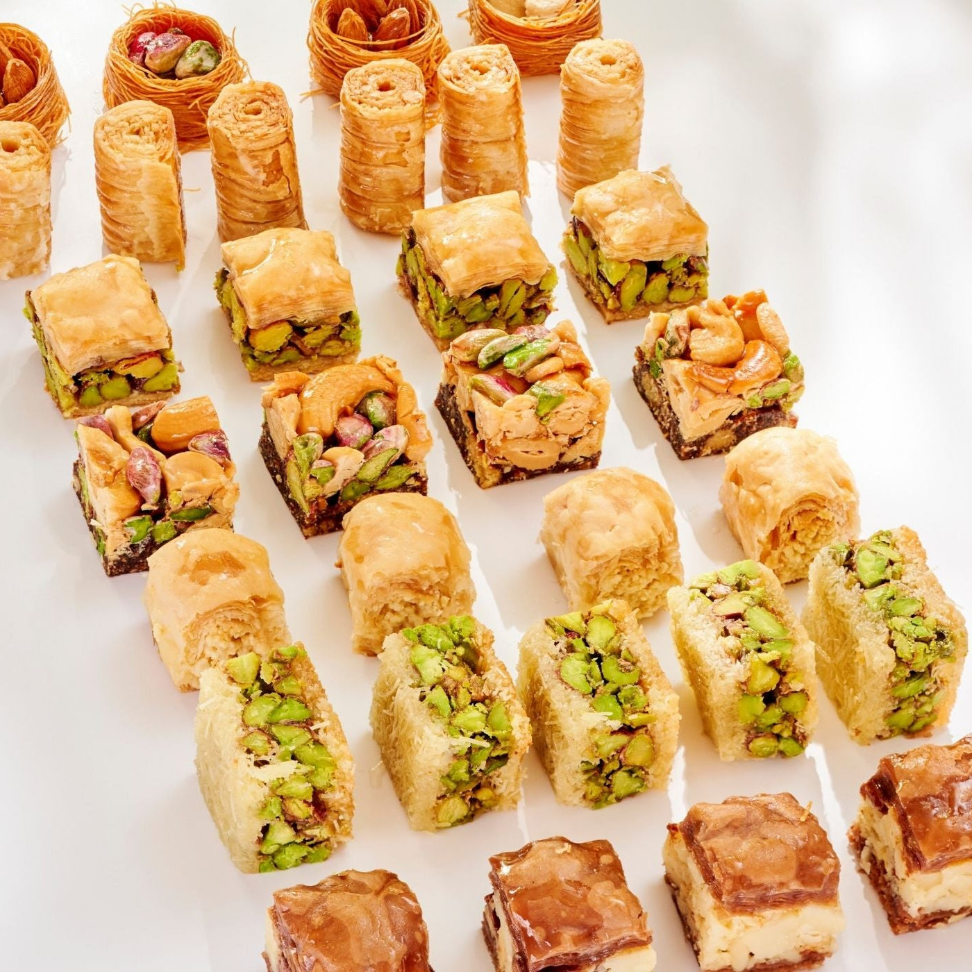 Mixed baklawa