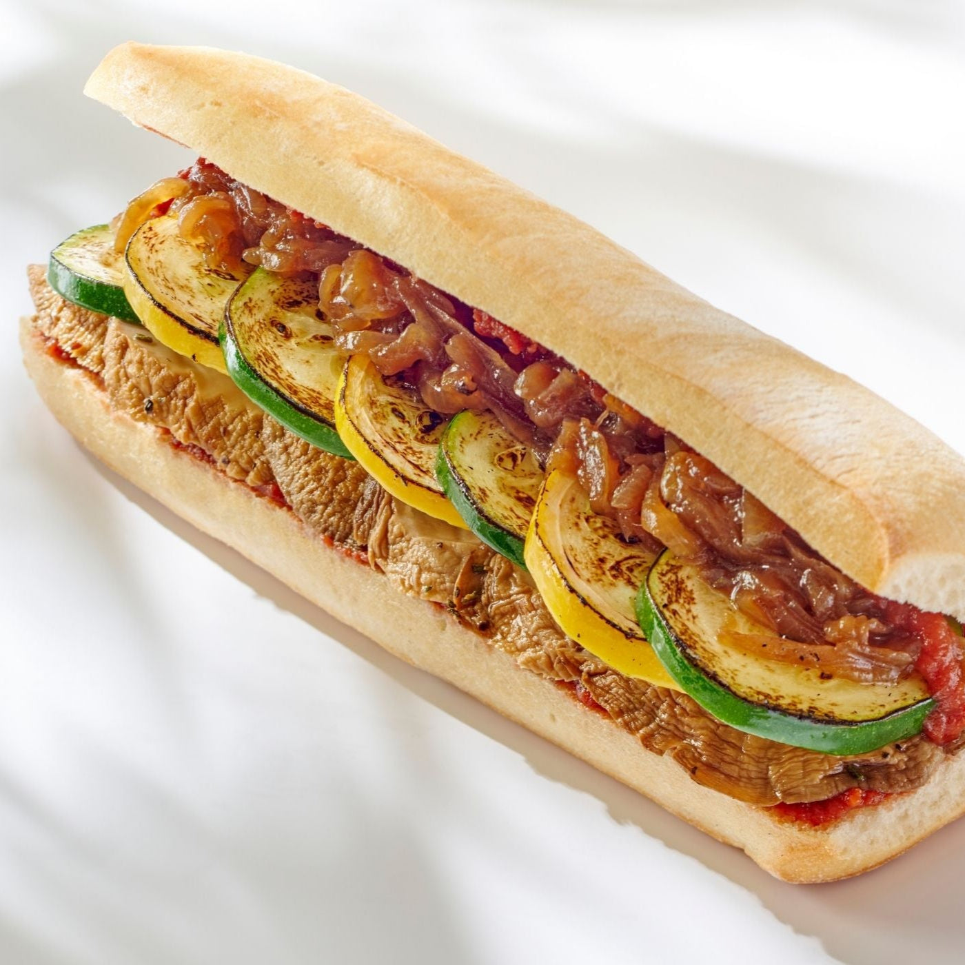 Roasted vegetable ciabatta