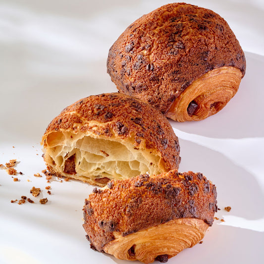 Gianduja cookie pain au chocolat